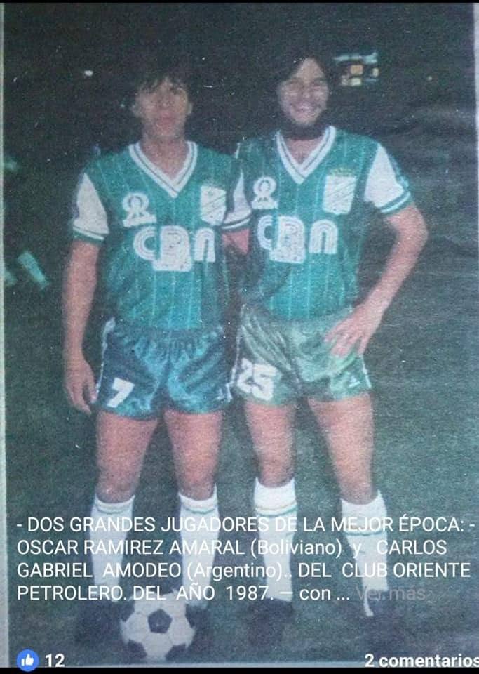 Profesor Oscar Ramírez durante una actividad de El Semillero o Bancruz Piraí
