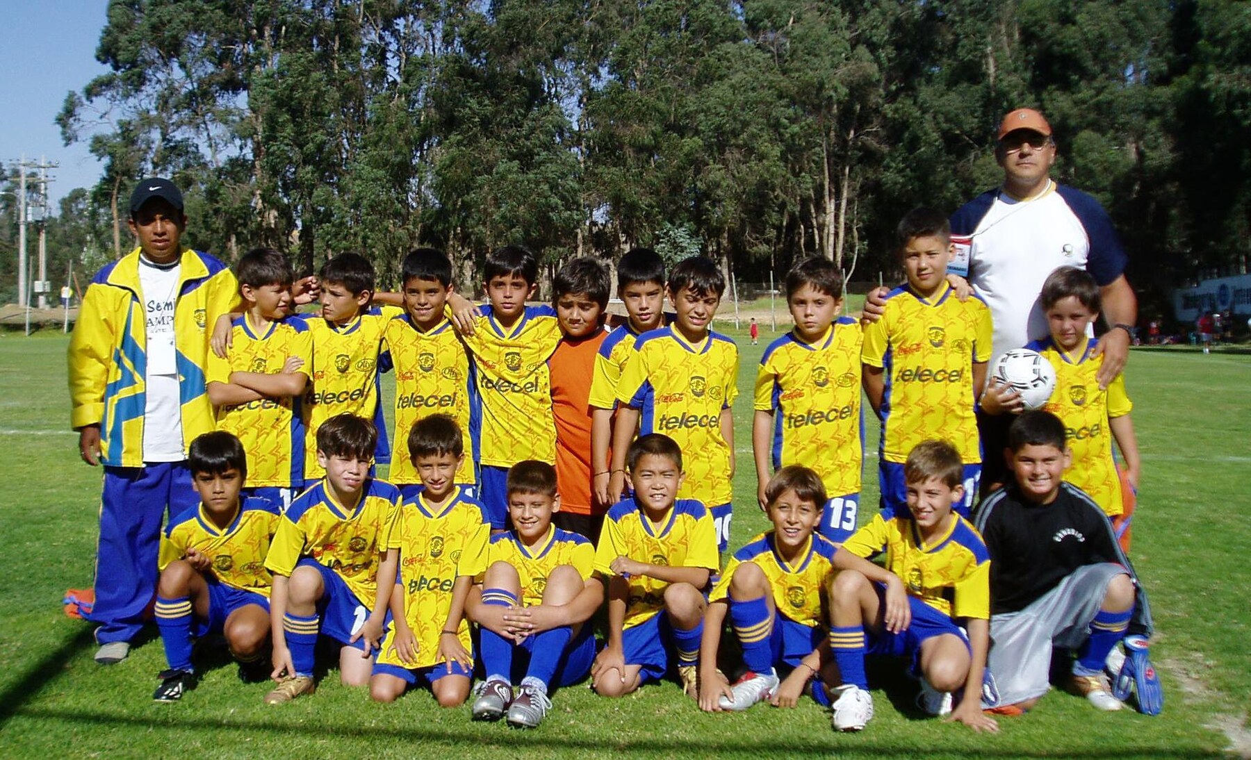 Jugadores de El Semillero en La Serena en 2005