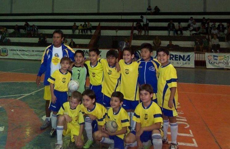 Jugadores de El Semillero en la Copa Pantanal 2010