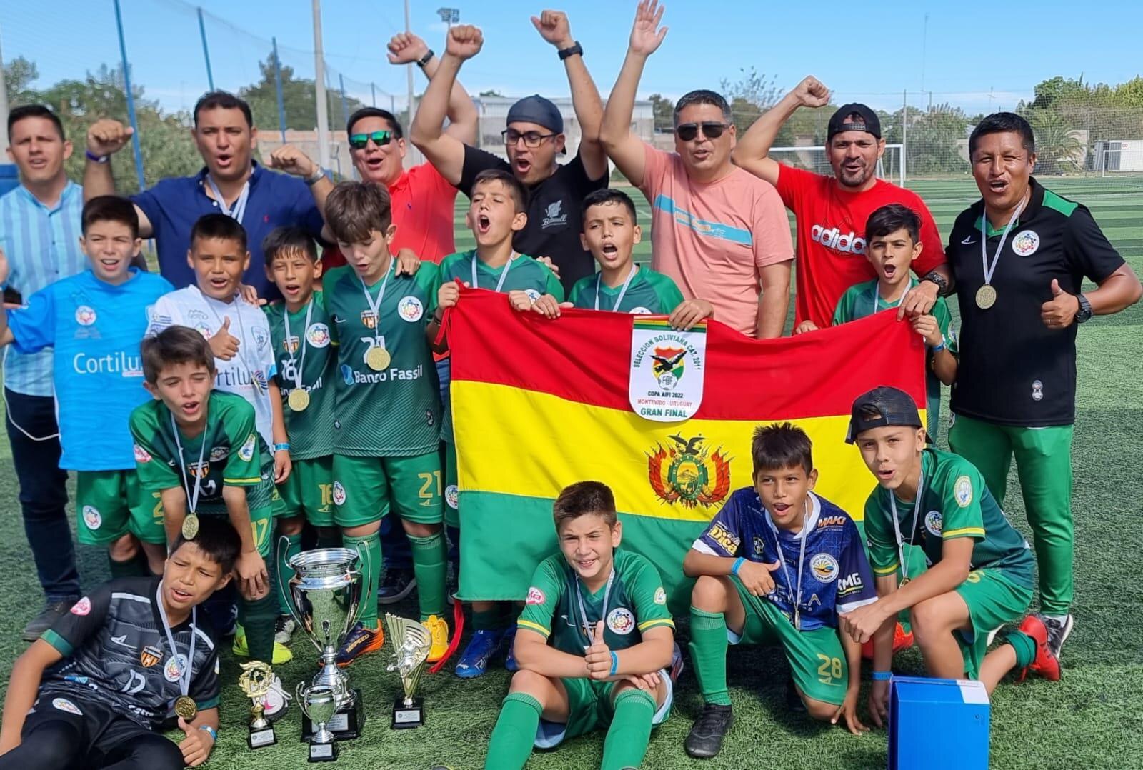 Campeones de la Copa América Infantil 2022