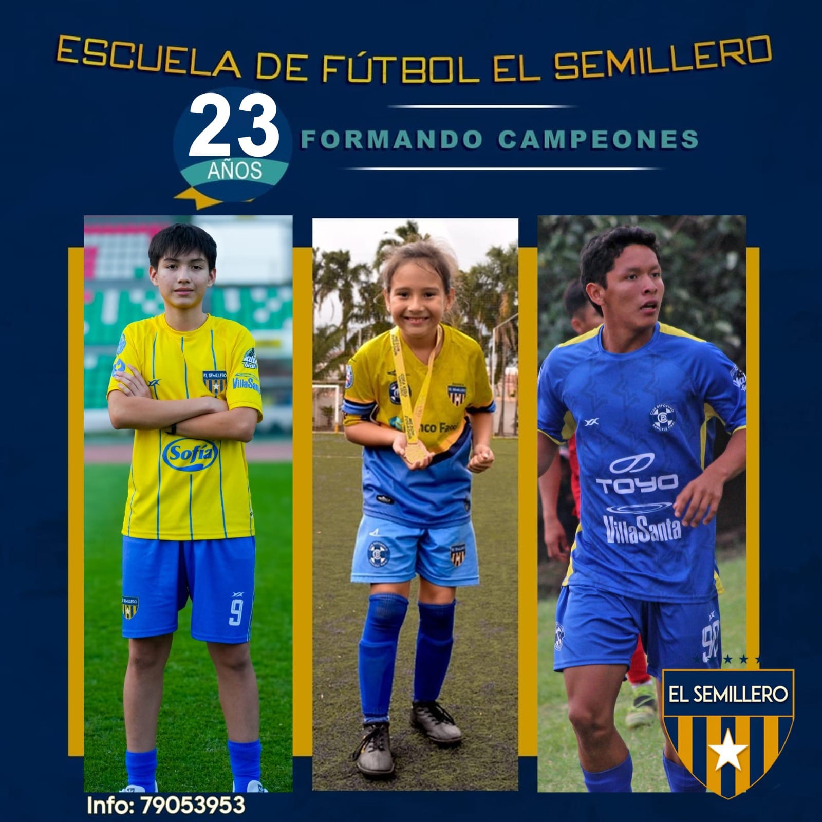 Arte institucional: 23 años formando campeones en distintas generaciones