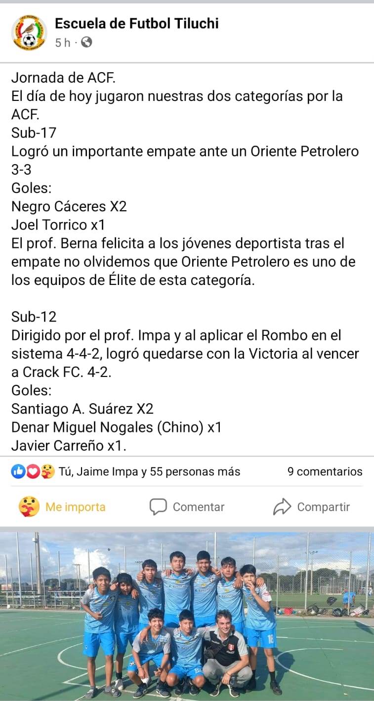 Jugadores provenientes de provincias